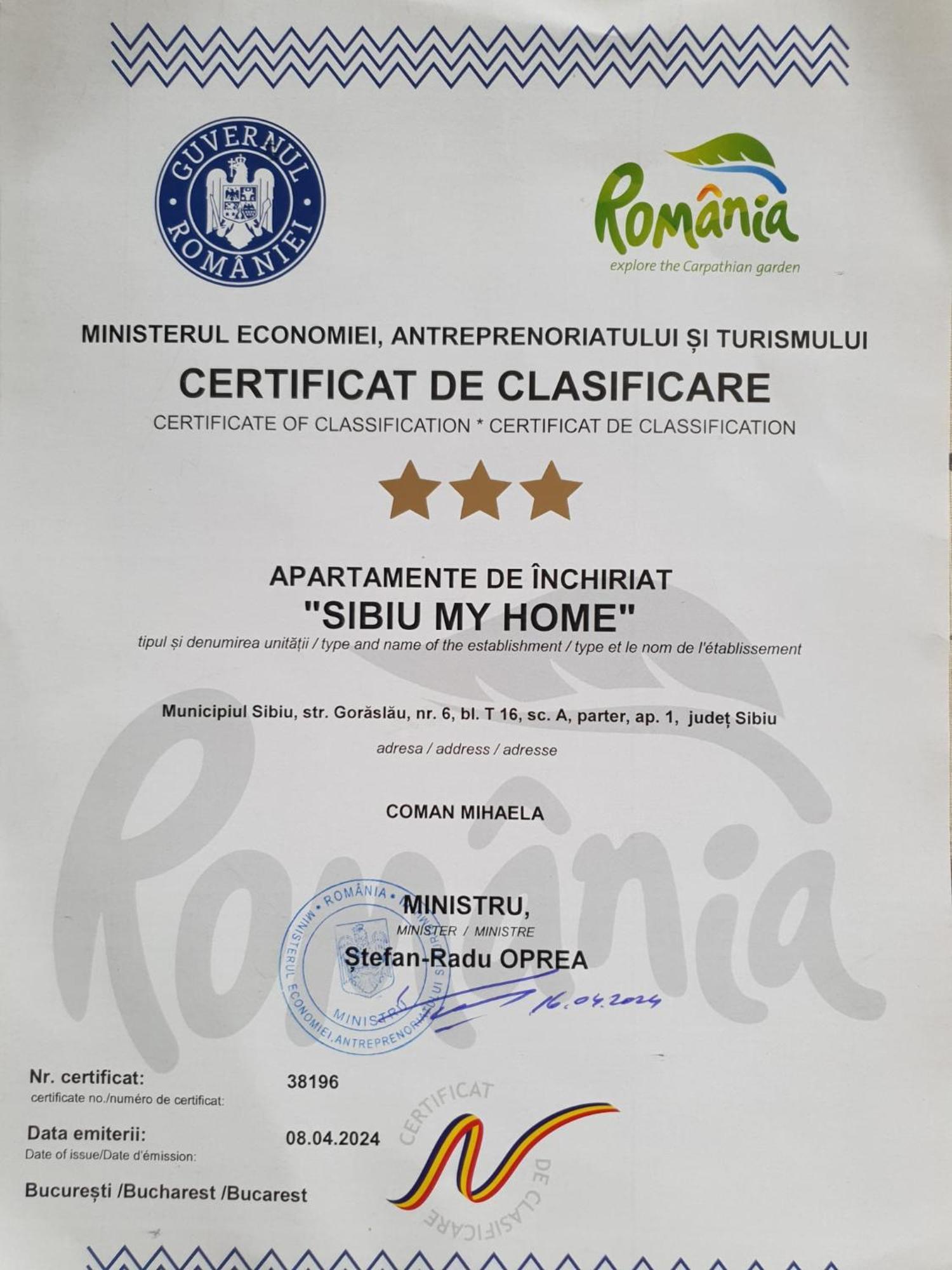 Sibiu My Home Bagian luar foto